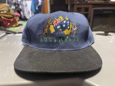Sombrero vintage años 90 Australia Snapback, titulares para Australia, koala canguro Foto 1 de 4