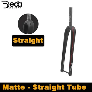 Gravel Fork Carbon Tapered Bicycle Front Fork 700C x 45C Thru Axle 12x100mm - Picture 1 of 31