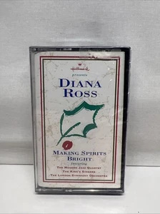 Hallmark 1994: Making Spirits Bright SEALED Christmas Cassette Tape DIANA ROSS - Picture 1 of 3