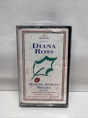 Hallmark 1994: Making Spirits Bright SEALED Christmas Cassette Tape DIANA ROSS - Image 1 of 3