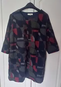 Seasalt Blue Red Grey Green Port Gaverne Needlecord Tunic Top Dress 18 Sold out - Picture 1 of 16