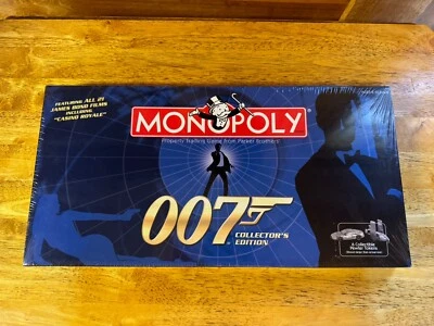 James Bond 007 Collector's Edition Monopoly - Hasbro 2006 - SEALED - Image 1 of 3