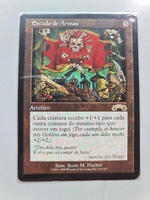 COAT OF ARMS●EXODUS●MTG●1998●RARE●PORTUGUESE●NEAR MINT●#C128 - Image 1 of 2
