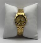Vintage Seiko 5 Automatic Gold Tone 7S26-3180 Ladies Wristwatch 