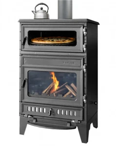 EEK A Kaminofen mit Backfach und Herdplatte Modell S107 - 15,87kW - Bild 1 von 1