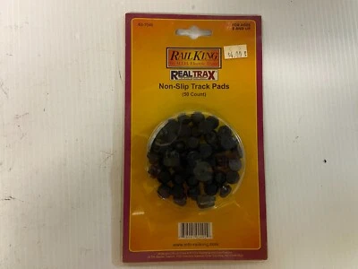 MTH RAIL KING 40-1046 REALTRAX NON-SLIP TRACK PADS (50 COUNT) NEW! - Image 1 of 4