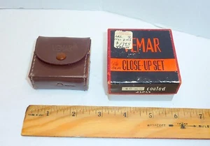VEMAR Coated High Quality Glass Filters Leather Case Close-Up Lenses ( 3) 46mm - Picture 1 of 20