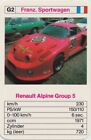 Single Auto Trading Card: Renault Alpine Group 5