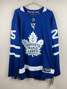 Toronto Maple Leafs #25 Carlo NHL Fanatics Breakaway Jersey Men's XL Blue NWT - Picture 1 of 8