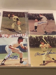 NEW YORK YANKEES handsigniertes 8x10 Foto Lot - Bild 1 von 1