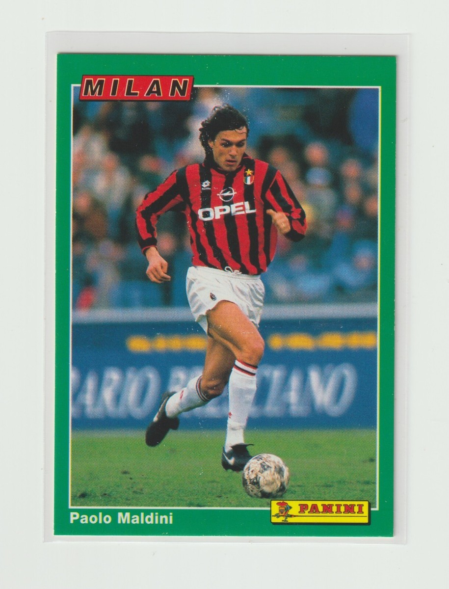 Panini Paolo Maldini Soccer Italy Sports Trading Cards
