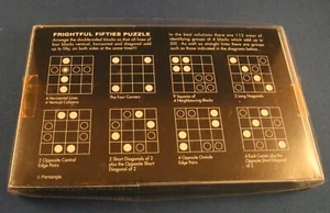 Puzzle effrayant des années 50 - numéro iq puzzle pentangle bloc de bois puzzle - Photo 1/2