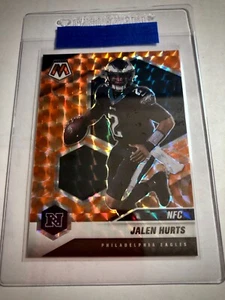 2021 Panini Mosaic JALEN HURTS #208 NFC Orange Prizm 2nd Year - Bild 1 von 2