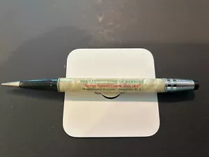 VINTAGE MARBLED "THE SAVINGS BANK OF NEWPORT, RI" MECHANICAL PENCIL - Bild 1 von 4
