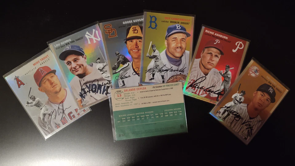 2023 Topps Chrome Platinum Refractor Singles Complete your set(s) - Image 1 of 1
