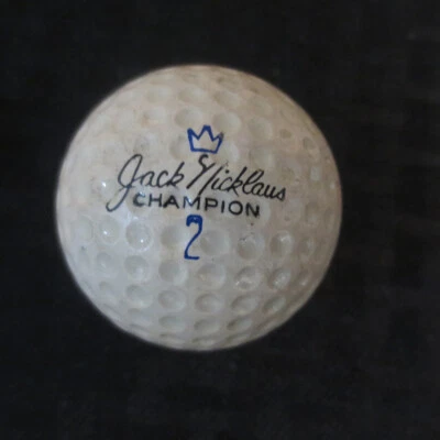 Vintage Golf Ball Jack Nicklaus Champion Crown 2 Chevrolet - Image 1 of 2