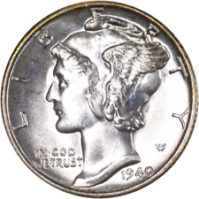 1940-S Mercury Dime - Choice+ Great Deals From The Executive Coin Company