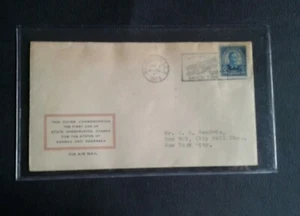 Scott #663 Kansas Overprint on 5 cent Roosevelt first day of issue  - Picture 1 of 1