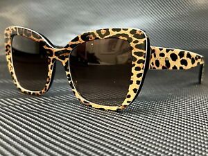 DOLCE & GABBANA DG4348 316313 Leo Brown Square Women's 54 mm Sunglasses