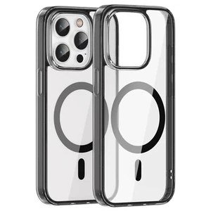 Funda de teléfono MagSafe magnética transparente ajustada + Protector de pantalla GRATIS para iPhone 15 Pro - Imagen 1 de 24