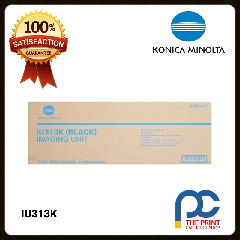 New & Original Konica Minolta IU313K Black Imaging Unit for BizHub C353 - Image 1 of 1