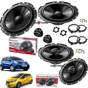 Kit 6 Casse Altoparlanti Pioneer Anteriori e Posteriori per Nissan Note - Foto 1 di 18
