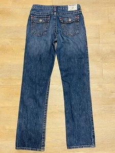 TRUE RELIGION STRAIGHT DESIGNER MEN'S JEANS SIZE 20 - Picture 1 of 9