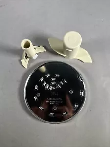 CUISINART DLC-2007N PREP 7 ~ 1 Disc BLADES, DOUGH BLADE, DISC STEM 3 Units - Picture 1 of 13