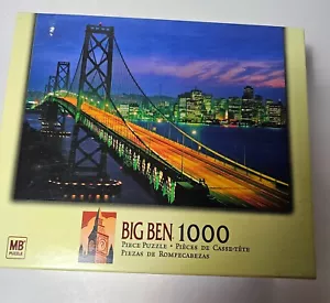 Big Ben 1,000 Piece Jigsaw Puzzle - Bay Bridge, San Francisco, California - Picture 1 of 4