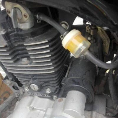 10Pcs Motorcycle Parts Air Intake Fuel Gas Oil Filter Gasoline Cup Kit Universal - Image 1 of 4
