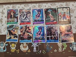 One Piece Japanese TCG SR/ALT ART CARD LOT. US SELLER
