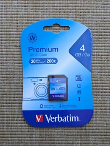 ​Verbatim 96171 4GB SDHC Memory Card UHS-I U1 Class 10 30MB/s​ - Imagen 1 de 5