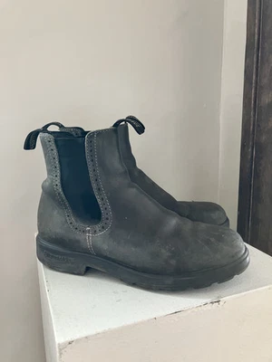 Blundstone AU 7 / США 10 женщин черный высокий загрузки - без стелек - Изображение 1 из 4