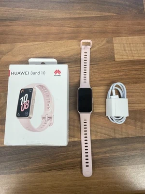 HUAWEI Band 10 Smartwatch Aluminum Alloy Case - Pink - Image 1 of 3