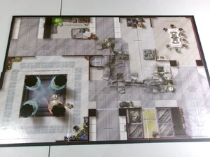 = Star Wars Miniatures Orginal Game Box Hard-Backed Map = - Picture 1 of 1