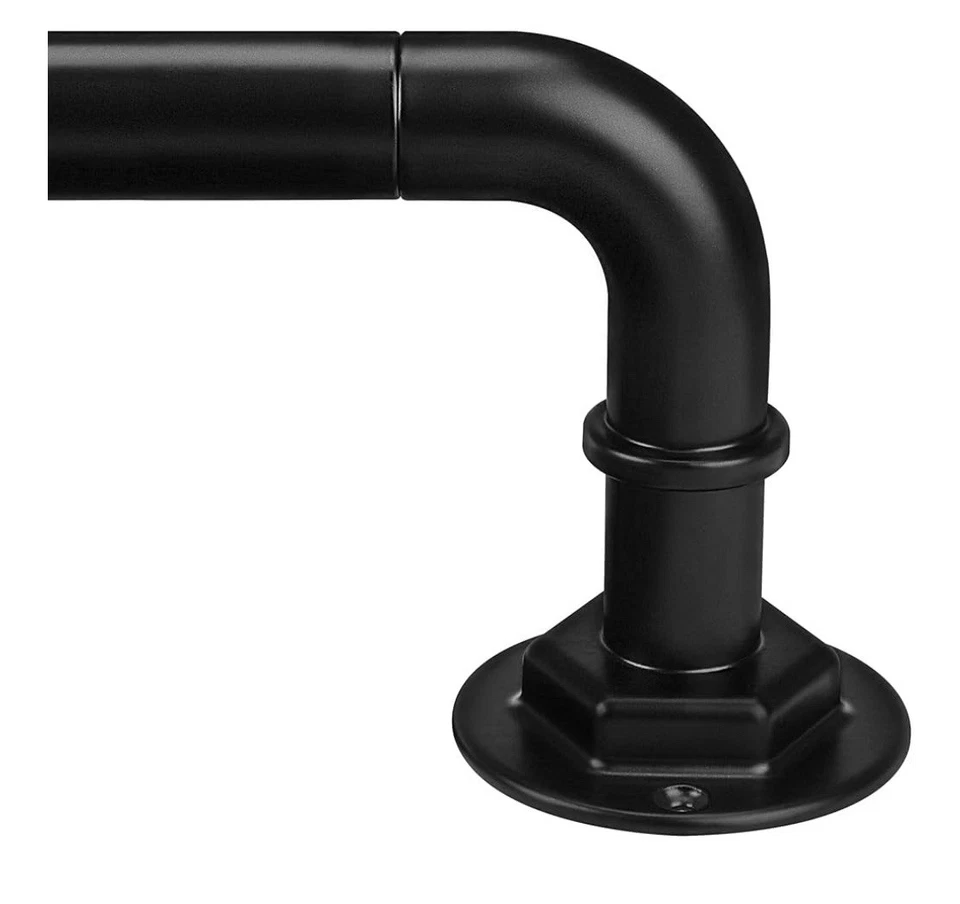 Byondeth Curtain Rod — регулируемая обертка затемнения (черная) - Изображение 1 из 4