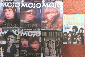 ROLLING STONES MOJO Magazine *7 Joblot Bundle Mick Jagger M57 - Imagen 1 de 9