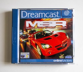 Metropolis Street Racer Dreamcast Game Manual Included