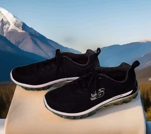 Skechers Herren Größe 9 Air Cooled Memory Foam Komfort Wanderschuhe Turnschuhe  - Bild 1 von 7