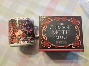 Fairyloot The Crimson Moth Ceramic Mug by Kristen Ciccarelli Gideon & Rune - Picture 1 of 4