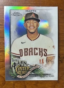 Topps Allen Ginter 2022 refractor cromado Ketel Marte #92 DBacks  - Imagen 1 de 2