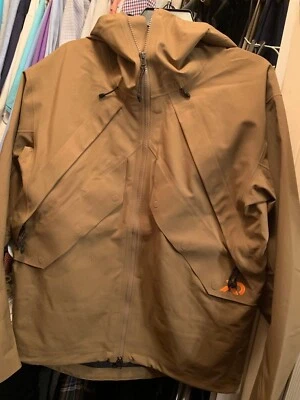 First Lite Omen Stormshelter Jacket Dry Earth Size Small - Image 1 of 4