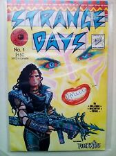 STRANGE DAYS # 1 - Eclipse Comics - SIGNED BY PETER MILLIGAN - MINT CONDITION 