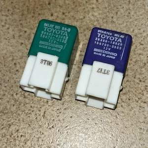 2-Qty OEM Toyota Nippon Denso Relay 4-Pin 90987-03003 and 28300-10020 - Bild 1 von 9