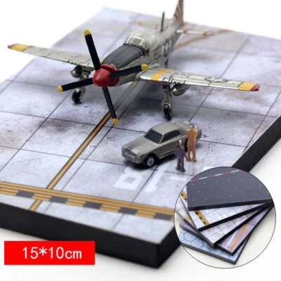 Diorama Airport Runway Model Floor Scene Air Force Apron Deck Props Scene Model  - Image 1 of 4