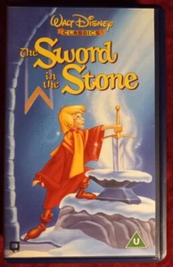 The Sword In The Stone (PAL UK VHS) Walt Disney Classics - Picture 1 of 8