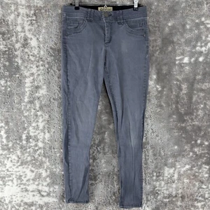 Jeans Democracy AB Technology taglia 6 misto cotone elasticizzato grigio bottoni zip skinny - Foto 1 di 12