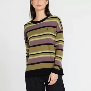 Volcom Dede Lovelace Sweater Multicolor Size XS - Picture 1 of 9