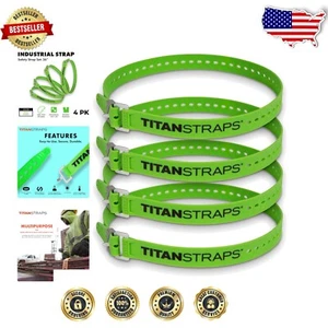 Lime Green 36" Titan Straps – Durable Double-Strength Tie-Downs for Every Task - Picture 1 of 7