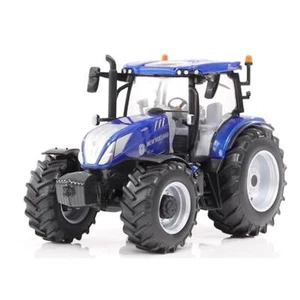 1:32 BRITAINS New Holland T6.180 Tractor Blue Power 2018 Blue LC43319 Model - Picture 1 of 2